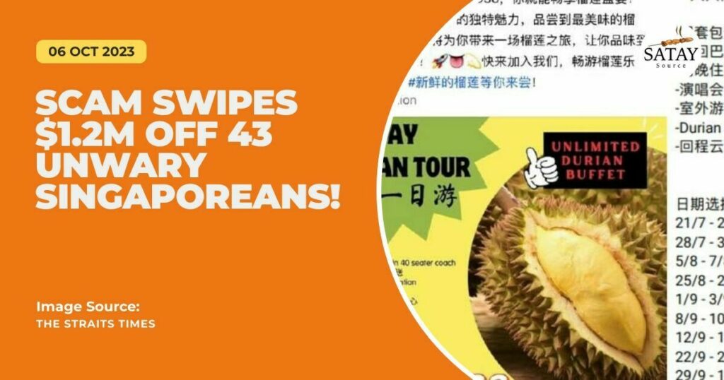 Scam Swipes 1.2M off 43 Unwary Singaporeans