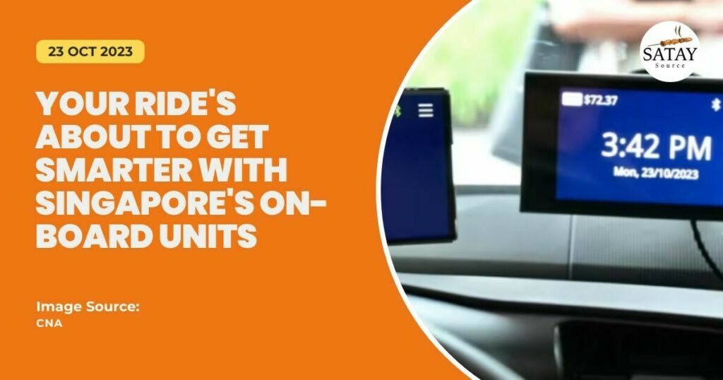 Your Rides About to Get Smarter with Singapores On-Board Units
