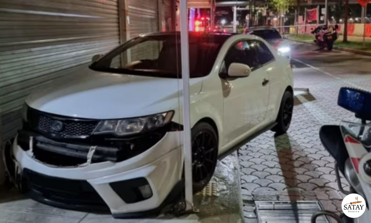 Police Arrested a Man During Car Chase