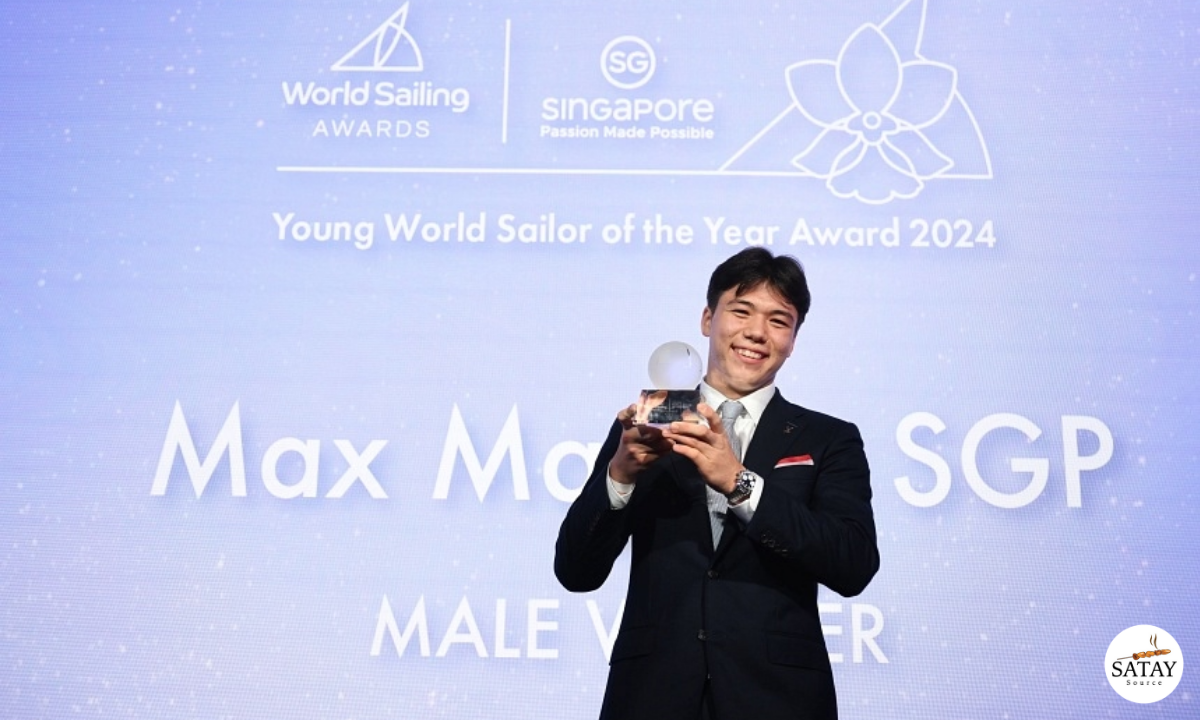 Young Singaporean Max Maeder Secures Coveted Young World Sailor of the Year Accolade