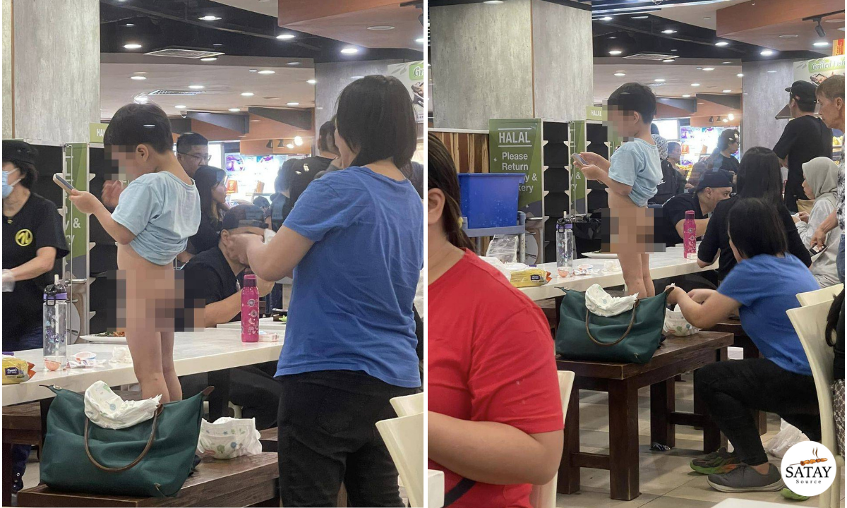 Outrage at Kopitiam: Public Diaper Change Sparks Controversy