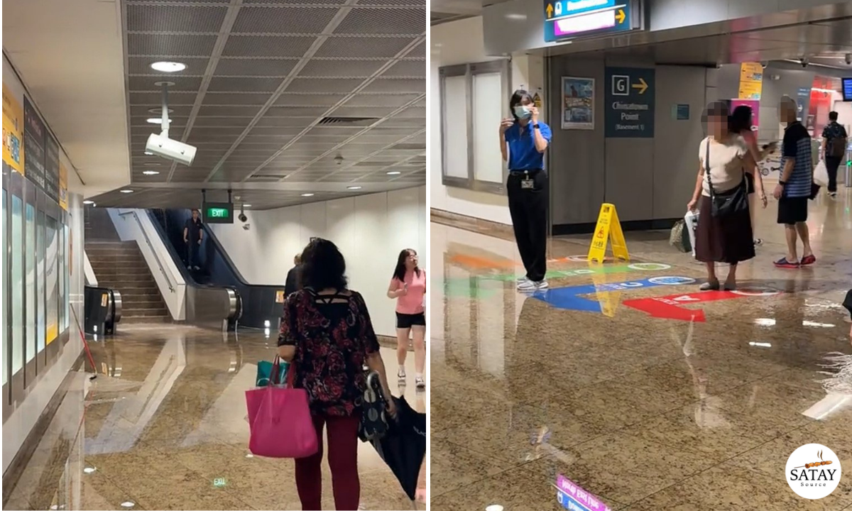 Chinatown MRT Water Woes