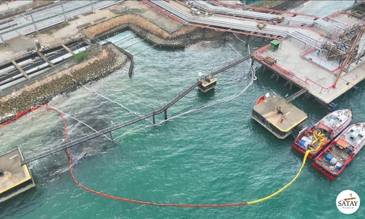 Shell's Pulau Bukom Refinery Halts Oil Leak and Wraps Up Cleanup Efforts Successfully