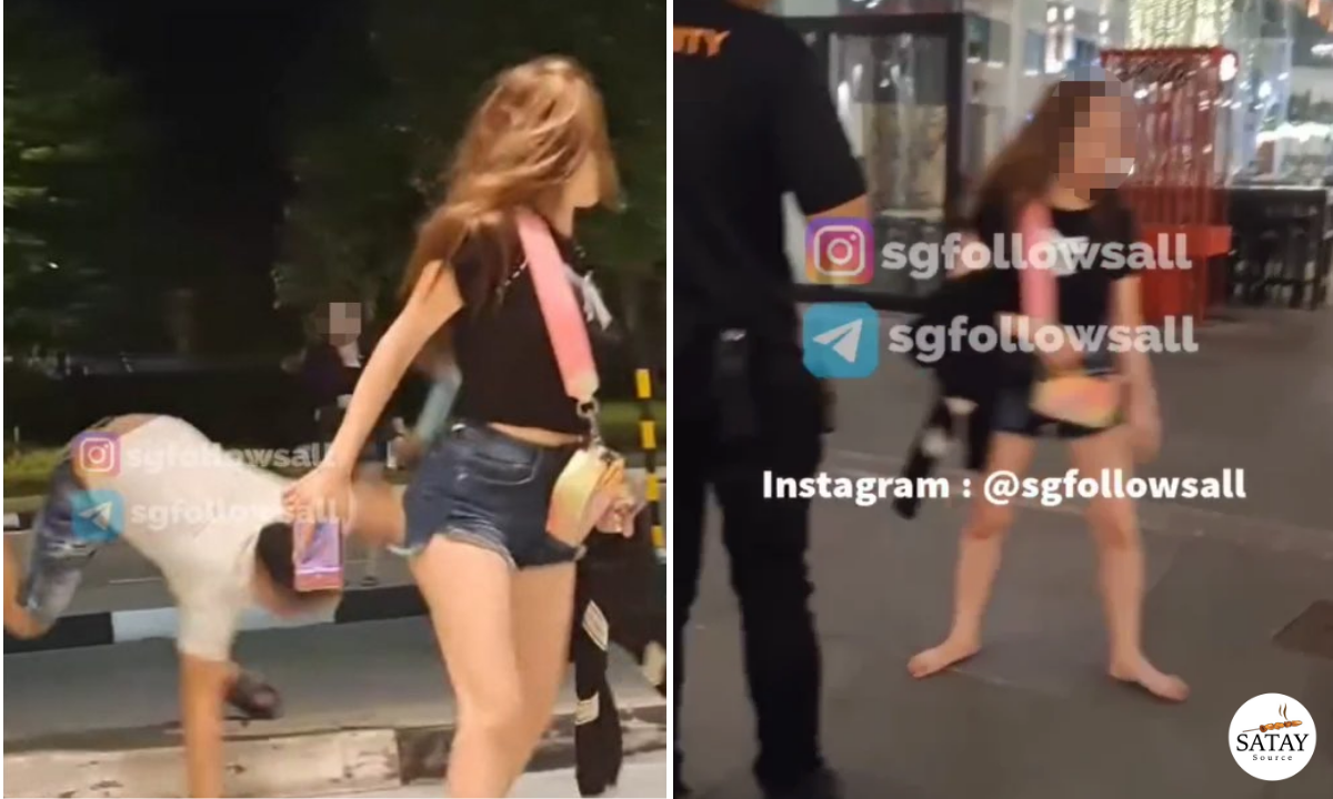 Street Brawl at Clarke Quay Unfolds: Man Attacks Woman in Shocking Confrontation