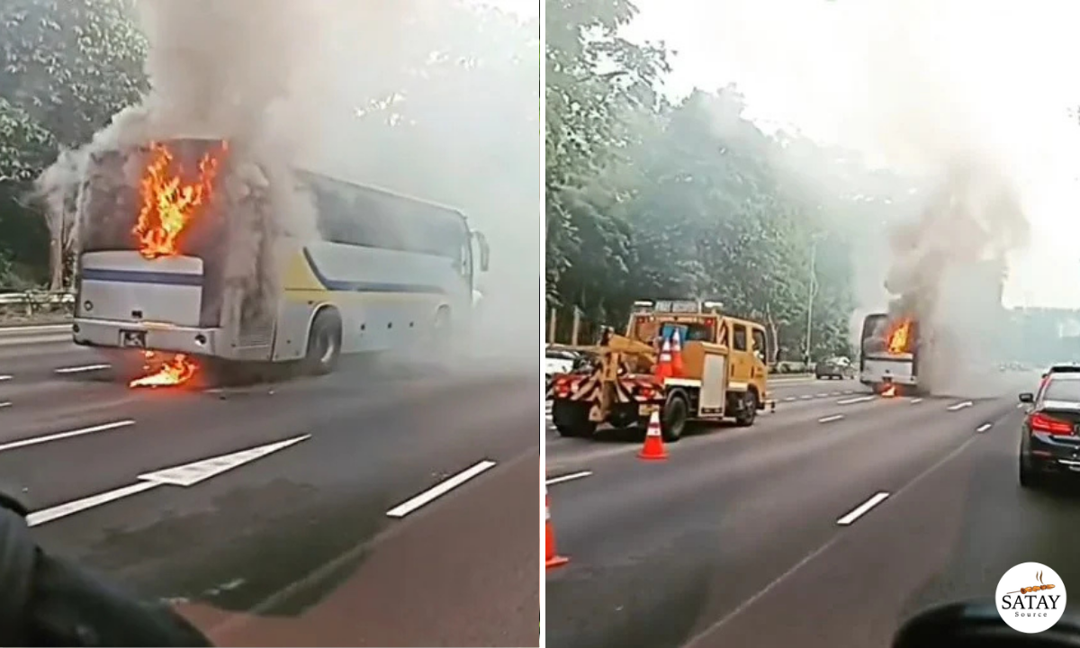 Vehicle Fires Cause Chaos on Singapore Roads