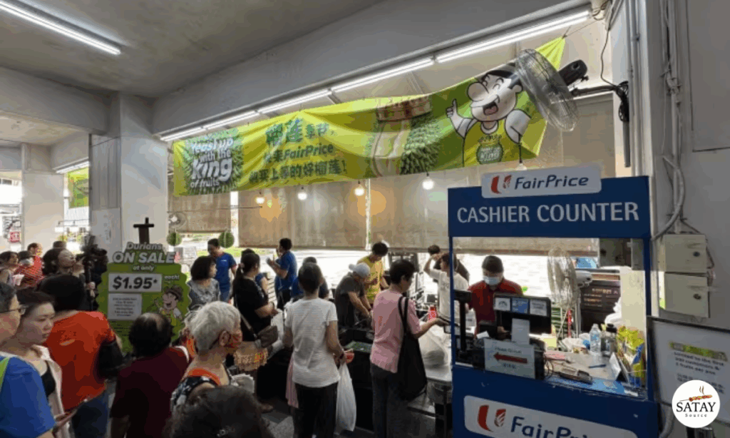 FairPrice Delights Durian Fans with Special Durian Fair Promotions