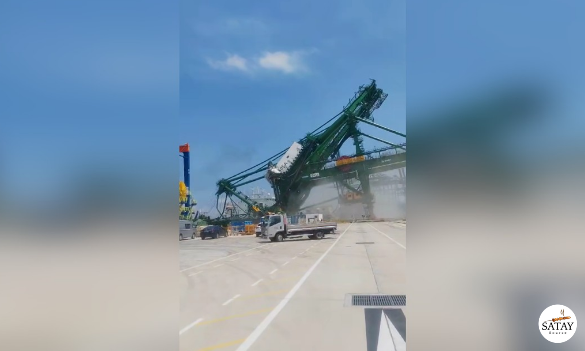 Tuas Port Incident: Quay Crane Falls During Delivery to Non-operational Berth