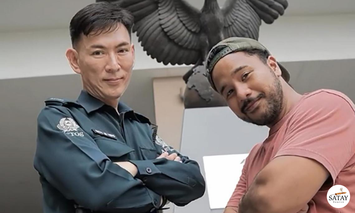 "Growing Up" Star Andrew Seow Joins Aetos as Auxiliary Police Officer