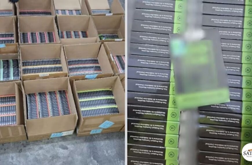 Authorities Seize Over 9,200 Vape Pods Disguised&hellip;