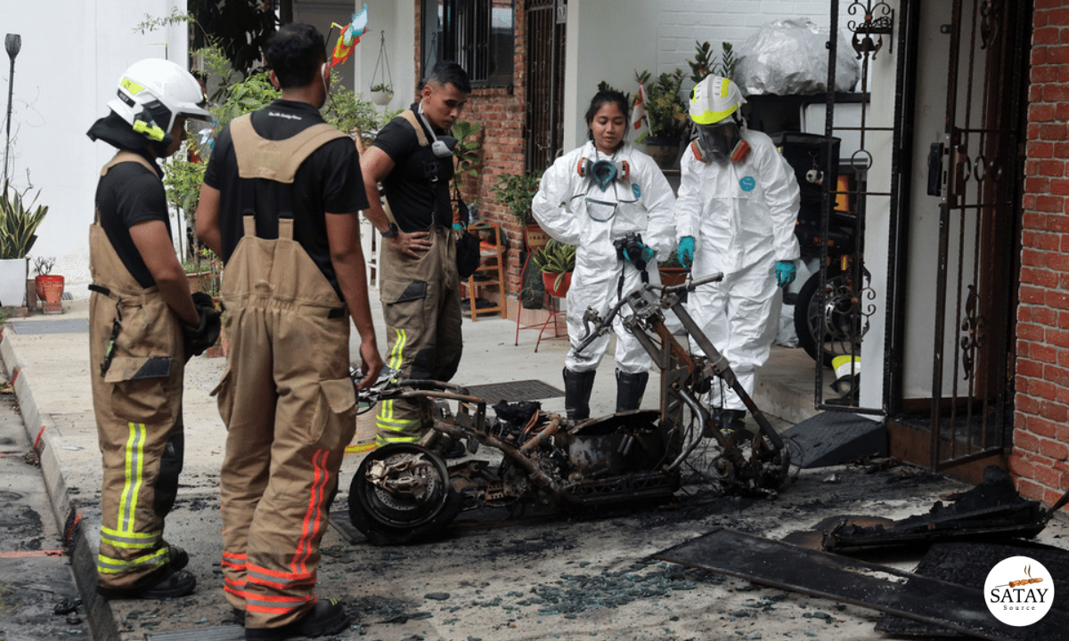 PMD-Linked Fire in Potong Pasir Sends Man to Hospital