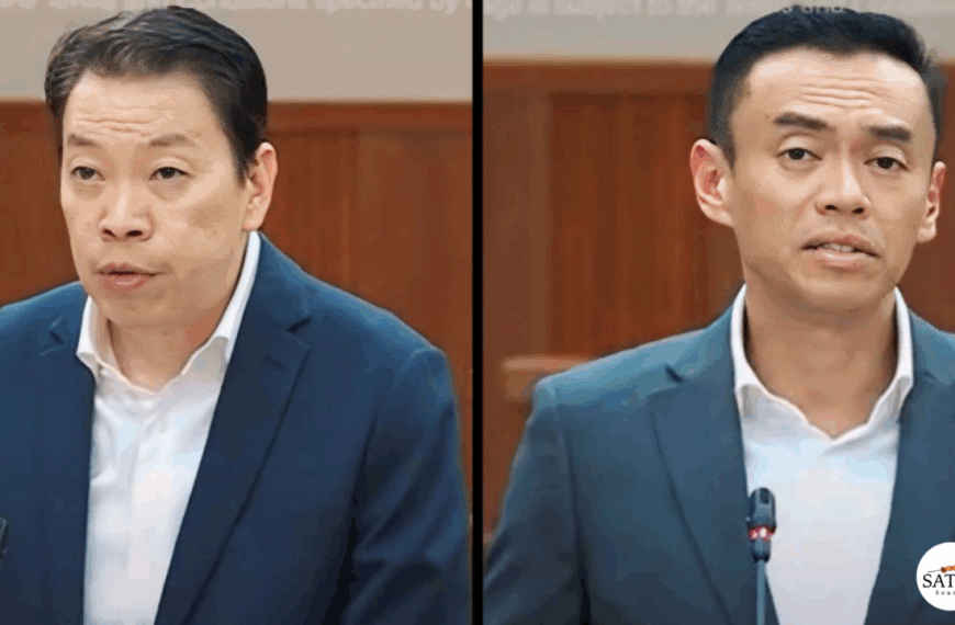 NTUC’s Melvin Yong and Dr Wan Rizal&hellip;