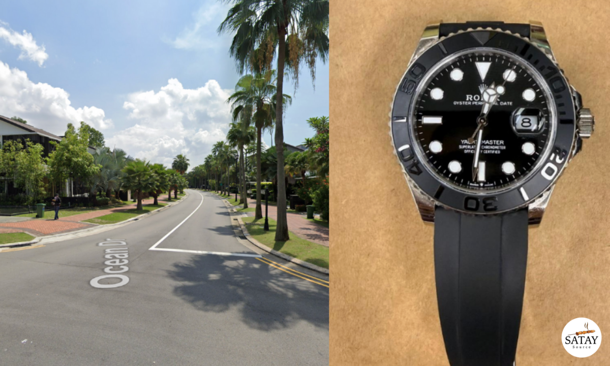 Man, 34, Arrested After S$52,000 Rolex Stolen from Sentosa Cove Home
