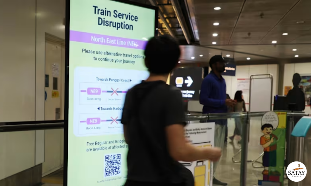 LTA Trials Automated Digital Displays at Serangoon MRT to Manage Rail Breakdowns