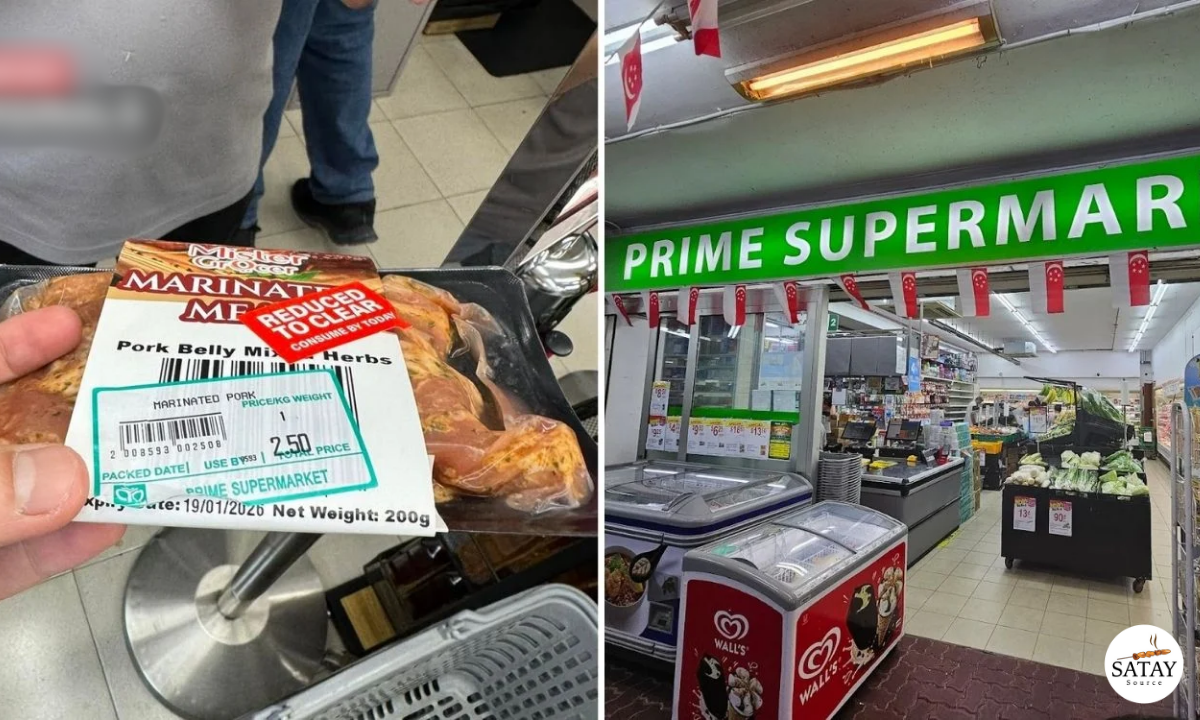 Prime Supermarket Hougang Outlet Investigated After Allegations of Expiry Dates Covered by Price Stickers